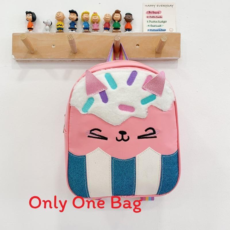 Cartoon Line Panda Girls Toddler Backpack With Fashion Sequins For Use School