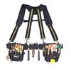 Crossed Shoulder Tool Harness Long-Lasting Construction Work Belt Suspender