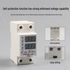 Dual Display Adjustable Current Protector with Over/Undervoltage, Overpressure, and Overload Protection