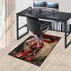 1PC cherry blossoms red kimono Carpet Ultra Soft, Thick & Absorbent, Non Slip Machine Washable Mat for Entryway