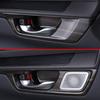 Peach Wood Grain Inner Door Handle Bowl Cover Trim For Honda CR-V CRV 2023 2024