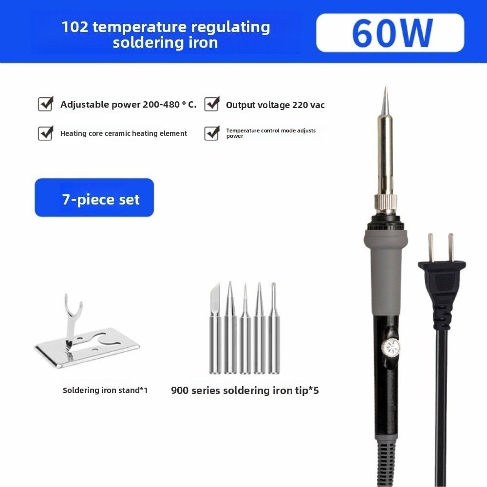High Quality 110V 220V 60W Adjustable Temperature Multistyles Alternating Current Welding Solder Repair Tool