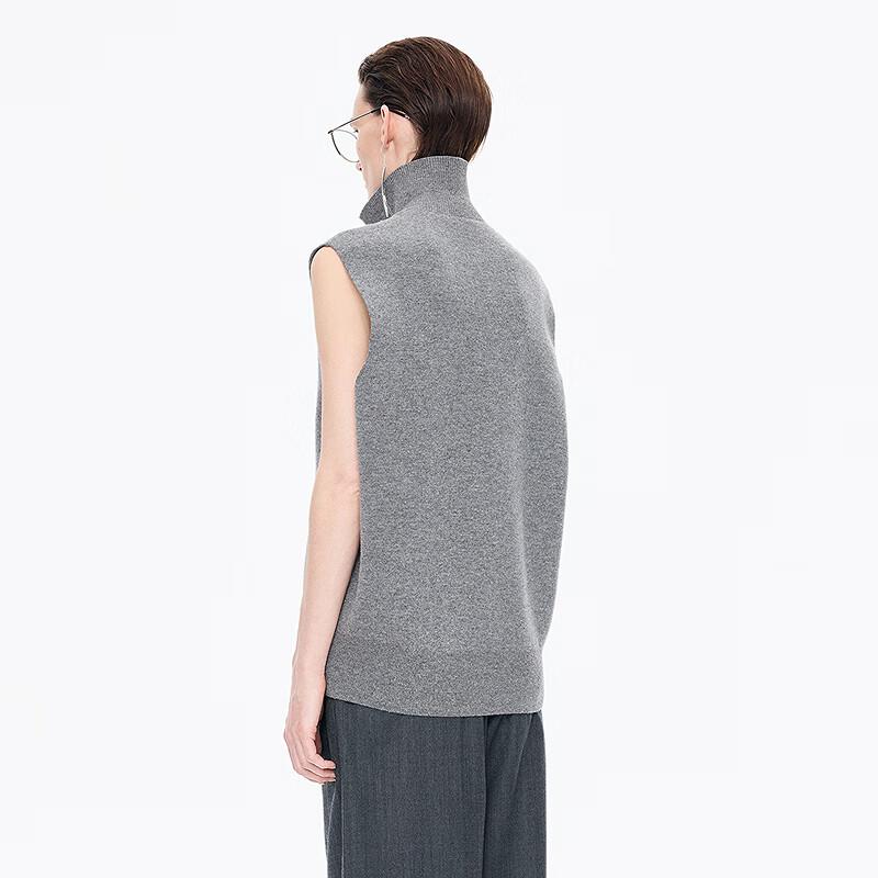 JNBY Women's 2025 Autumn Sleeveless Polo Knit Top