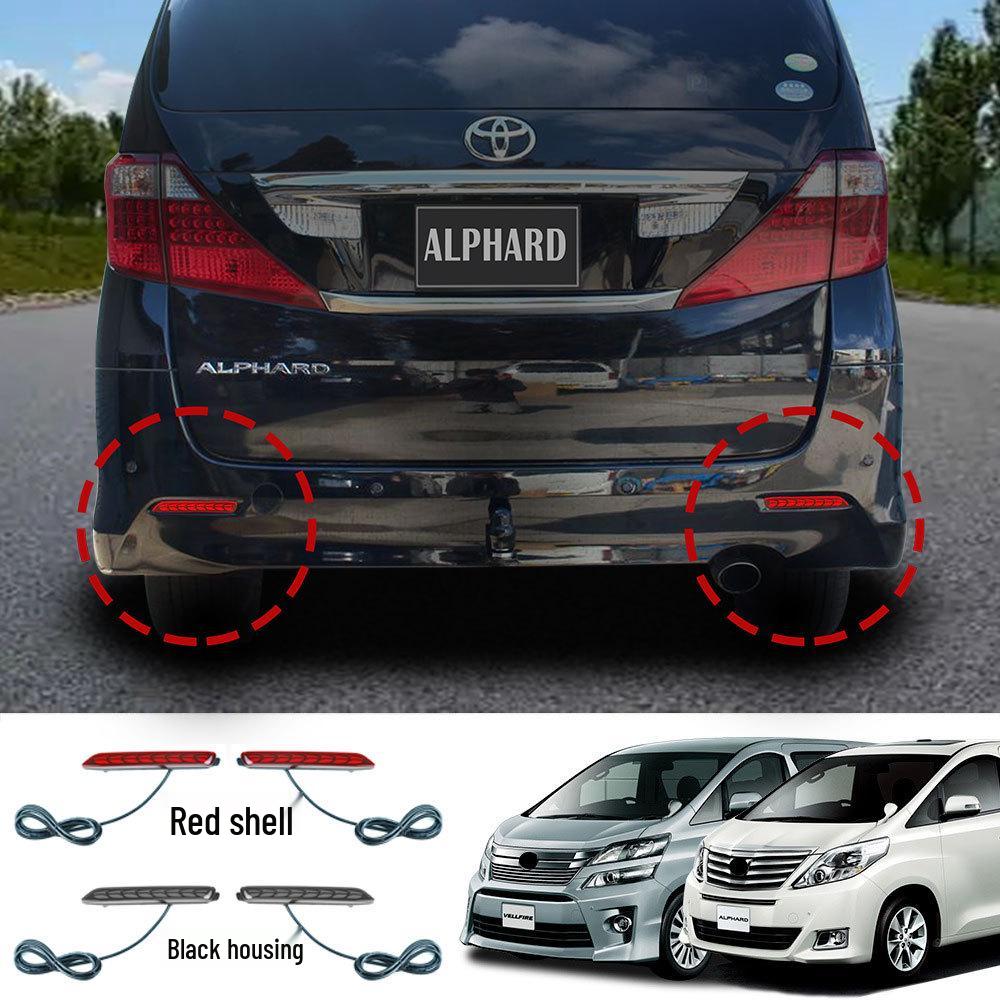 Alphard/Vellfire 20 Series Rear Bumper Light: Brake, Daytime Running, Flowing Turn Signal