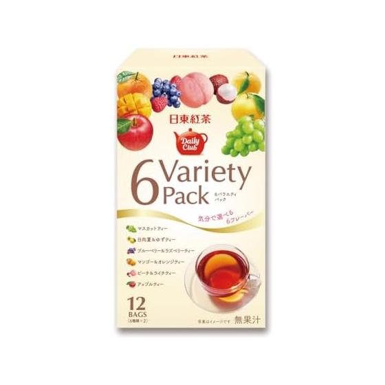 Mitsui Norin Daily Club 6 Variety Pack TB 12 bags