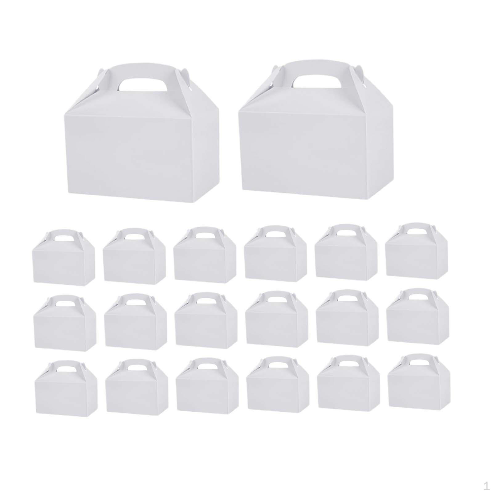 

20 штук коробки для торта, контейнеры для кексов, упаковочная коробка для уличного магазина