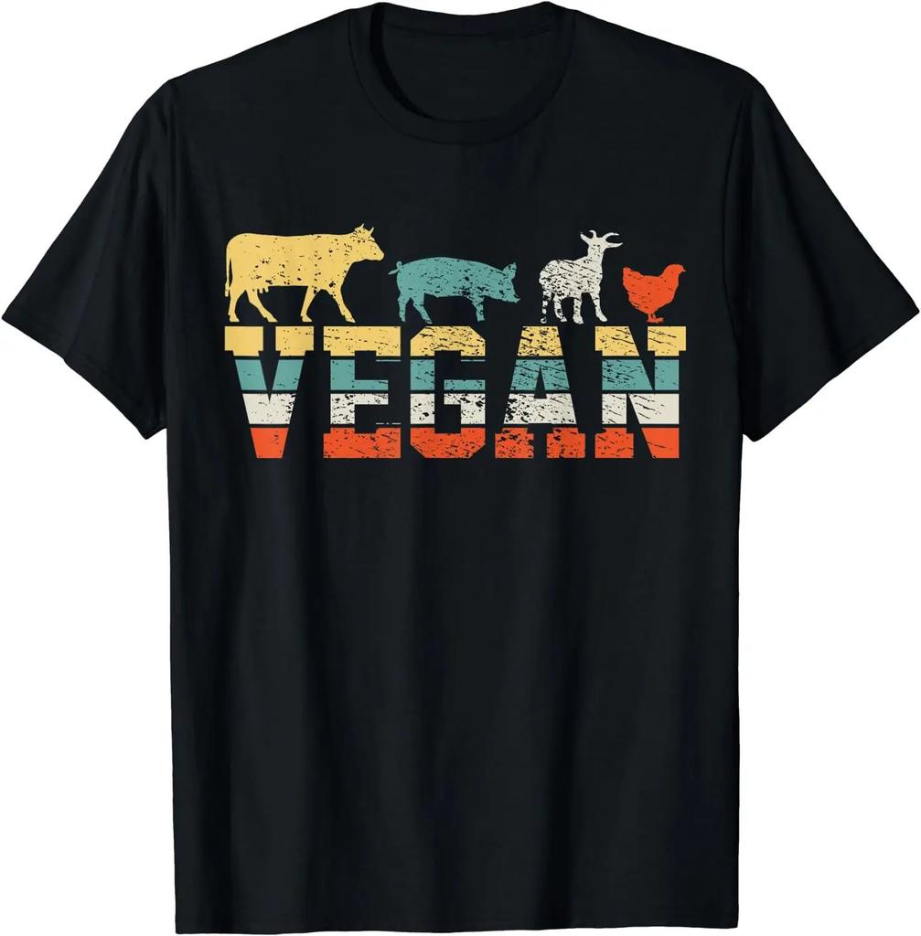 Powered Plants Vegetarier Nach Veganer Ernährung T-Shirts Y2k Mode T-Shirts Lustig Vintage Sommer Grafikdruck Oberteile Geburtstagsgeschenk Unisex