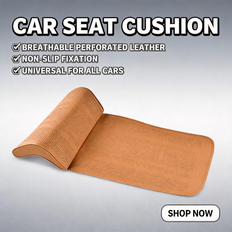Universal Car Seat Cushion with Leg Support Auto Accessories Seat Protection Cover Extension Leg Rest Padding Relieve Fatigue