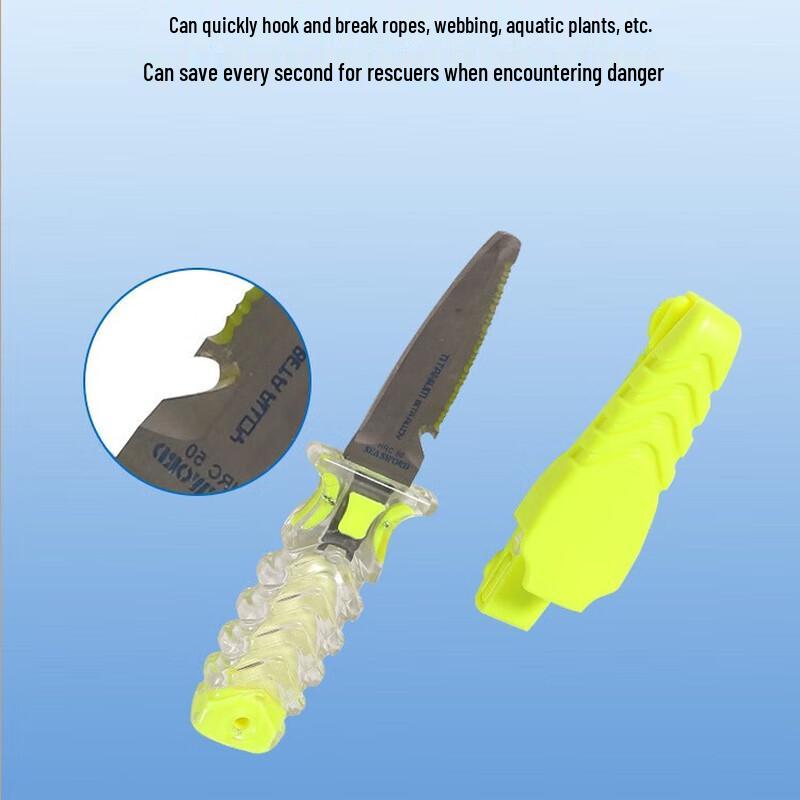 UOSU Titanium Alloy Rescue Rope Cutter 1