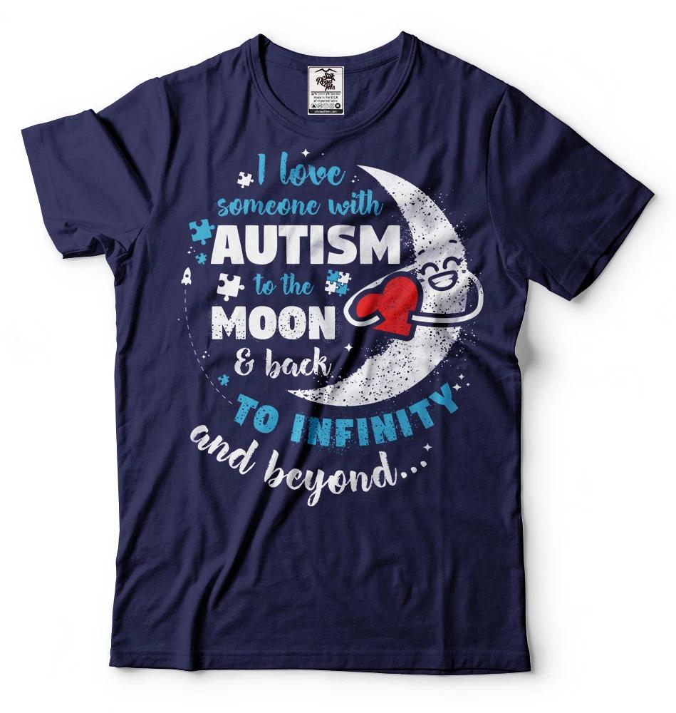 Autism T-T-shirt Autism Awareness T-T-shirt I Love Someone With Autism T-T-shirt 2XL