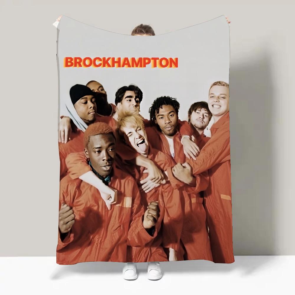 

B-Brockhampton Band The Family Blanket Design Lightweight For Dorms, Naps, Living Room, Office,Sofa,All-Season 30x40in