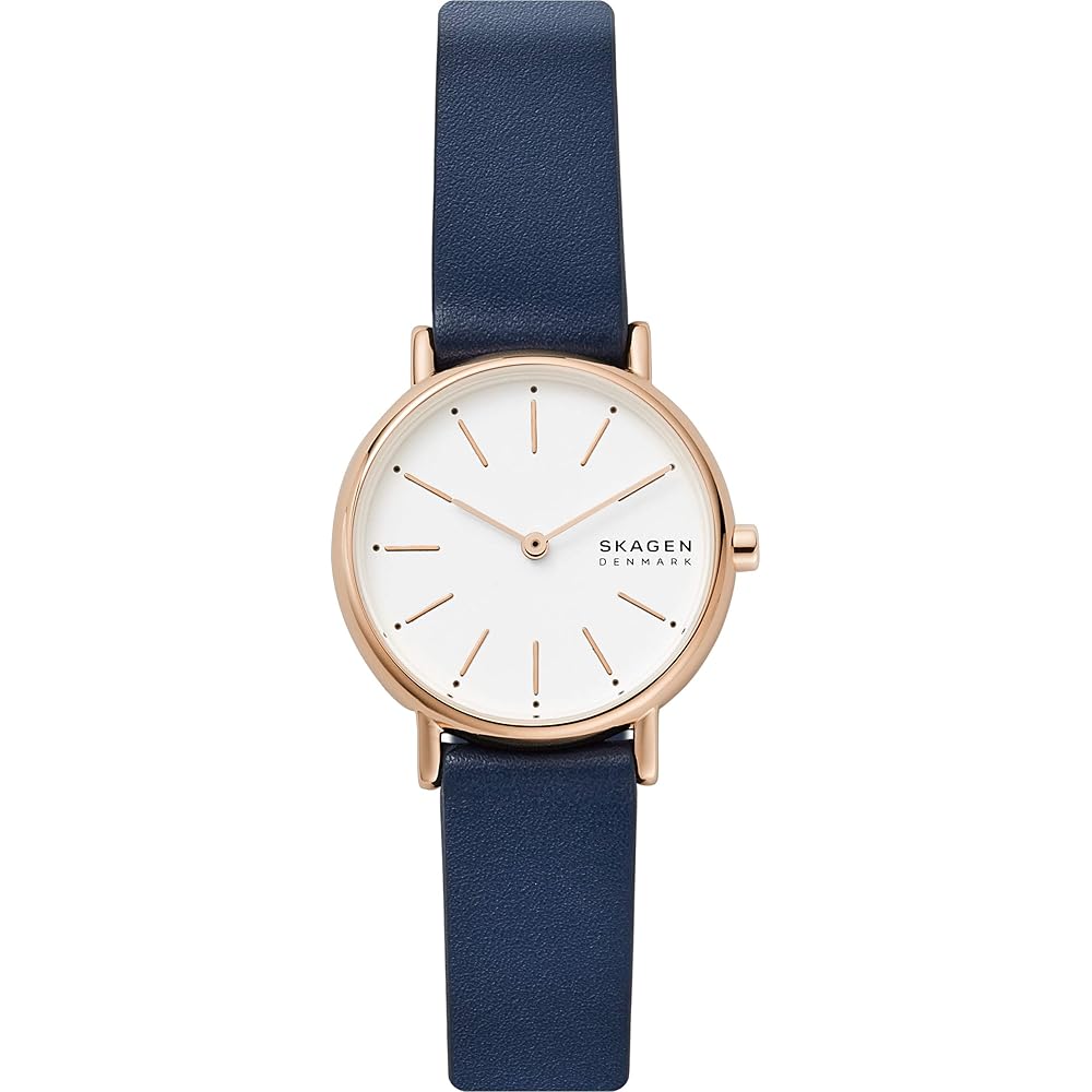 Женские часы Skagen Signatur SKW2838 Синий цвет Оригинальный импорт
