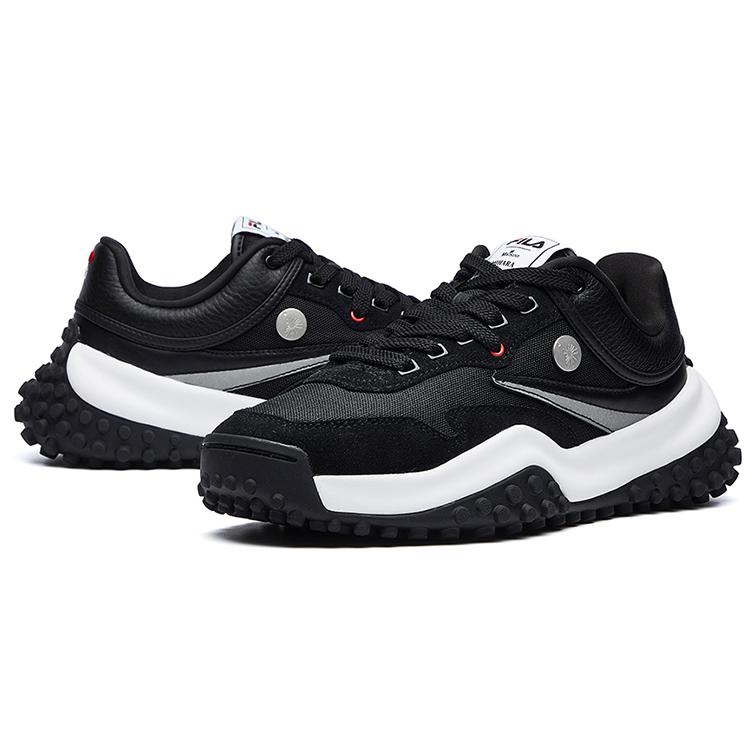 New FILA Mihara X FILA T1 Polka Dot Shoes Black Women's F12W034123FBK