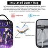 Anime Call Of The Night Insulated Lunch Bag for Kids School Cooler Thermal Food Box Tote Portable Lunch Boxes Container