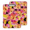 Inkdotpot Decorative Clipboard Letter Size with Low Profile Clip,Retractable Key Hole for Hanging Paperboard for Office School w/Free Marker & Eraser