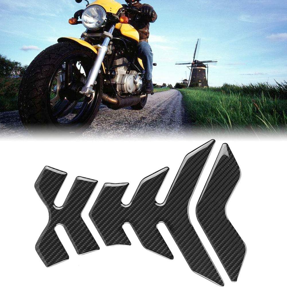 Bensintankskydd, Kolfiber Motorcykel Bensintankskydd Klistermärken Dekaler Universal