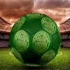 Celtic FC Size 5 Soccer Ball, Machine-Stitched PVC, Durable & High Bounce, All Ages Fit, Fan Merchandise, Matches & Outdoor Use.
