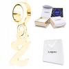 Gold Pendant Hanging Letter Z Alphabet Initial Name Silver 925