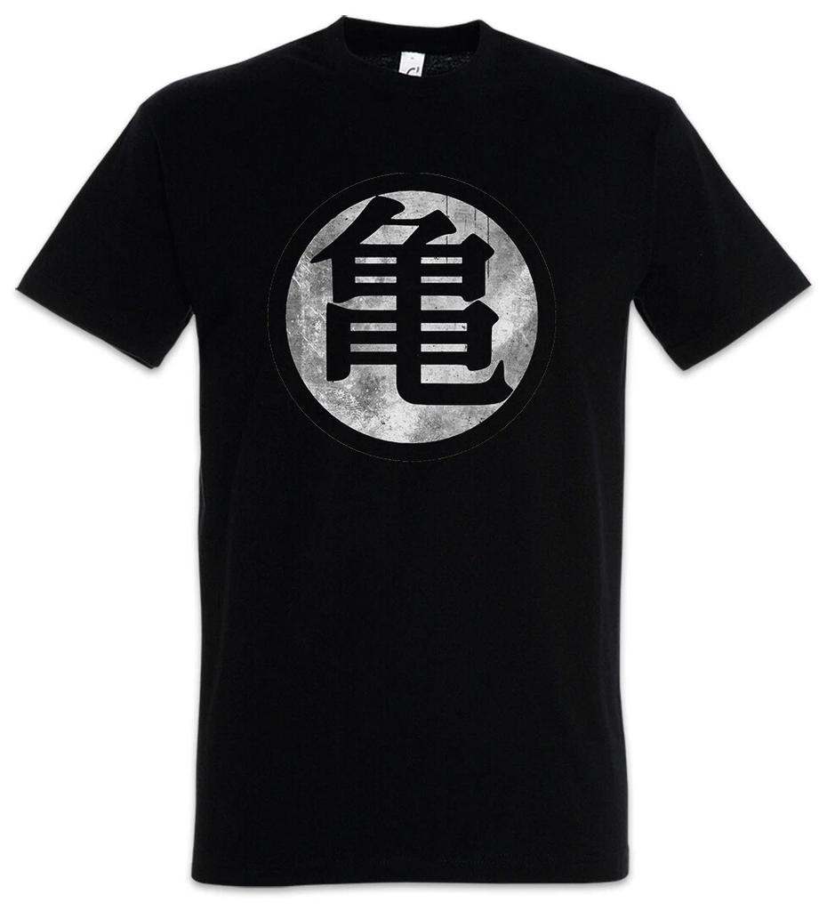 Uno stile T-shirt trendy e casual a maniche corte per uomini e donne con la stampa dell'anime Dragon Ball Z Maestro Muten