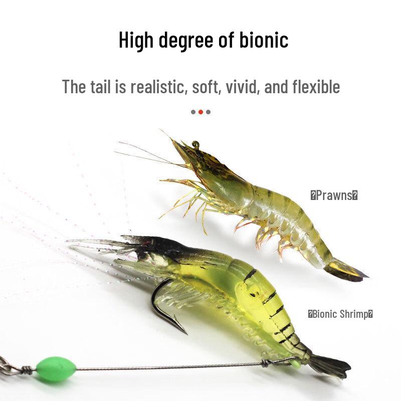 Oeny Luminous Shrimp Fishing Lure (9.5cm, 6.5g)