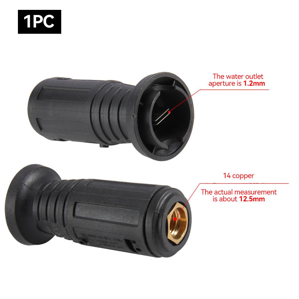 1/4" Snabbkoppling Vinkeljusterbar Högtryckstvättmunstycke Spruta Max.3000PSI för 280 380 55 58 360 Rengöringsmaskin