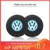 Voor VW Nieuwe 1/2 stuks Auto Waterbeker Waterdichte Antislip Siliconen Onderzetters Voor Volkswagen VW Golf Caddy Scirocco Kever Touran Rline