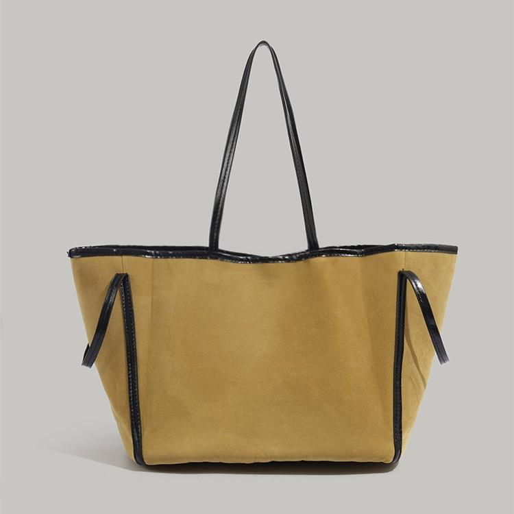 

Korean version niche design bag women s 2025 new autumn and winter tote bag fashionable versatile large-capacity shoulder armpit bag хаки