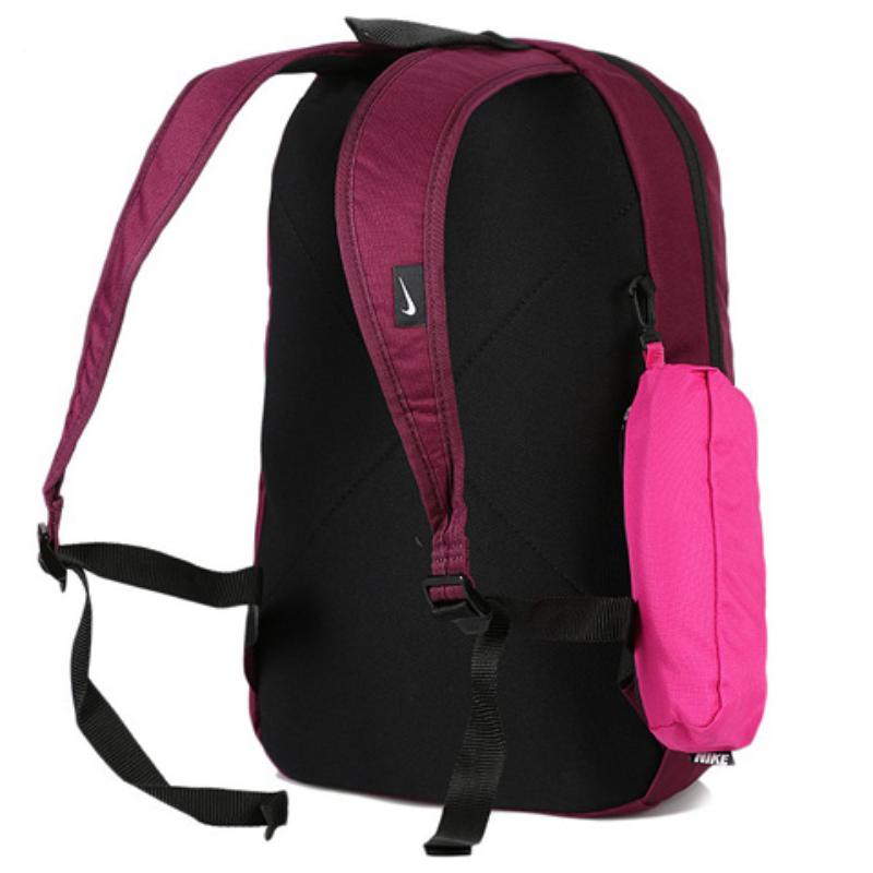 Nike Polyester Backpack Regular Women's Dark Red Casual BA5405-609