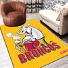 Broncos Pride Rug Floor Mat for Living Room or Bedroom Soft and Comfortable Carpet a Gift for Birthday and Holiday.PFF260912040