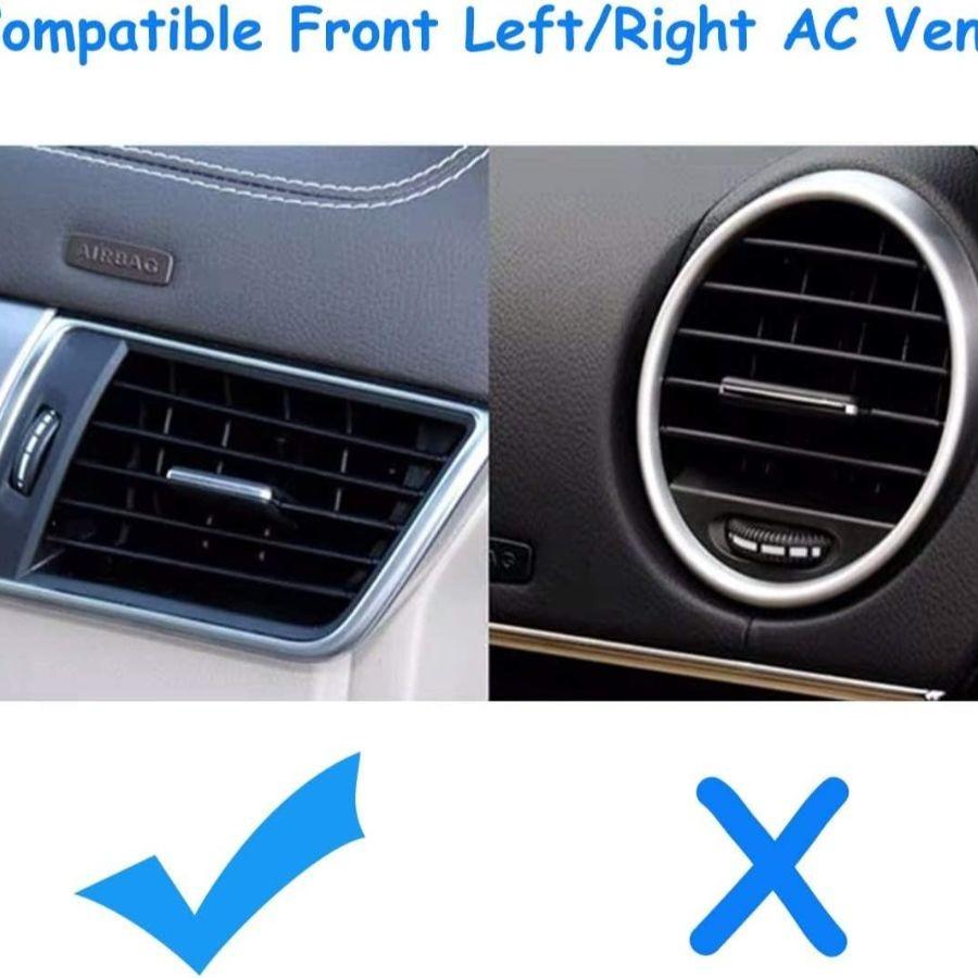 Front AC Vent Outlet Tab, 1 PC Front Left/Right Air Grille Clip W166 Left/Right