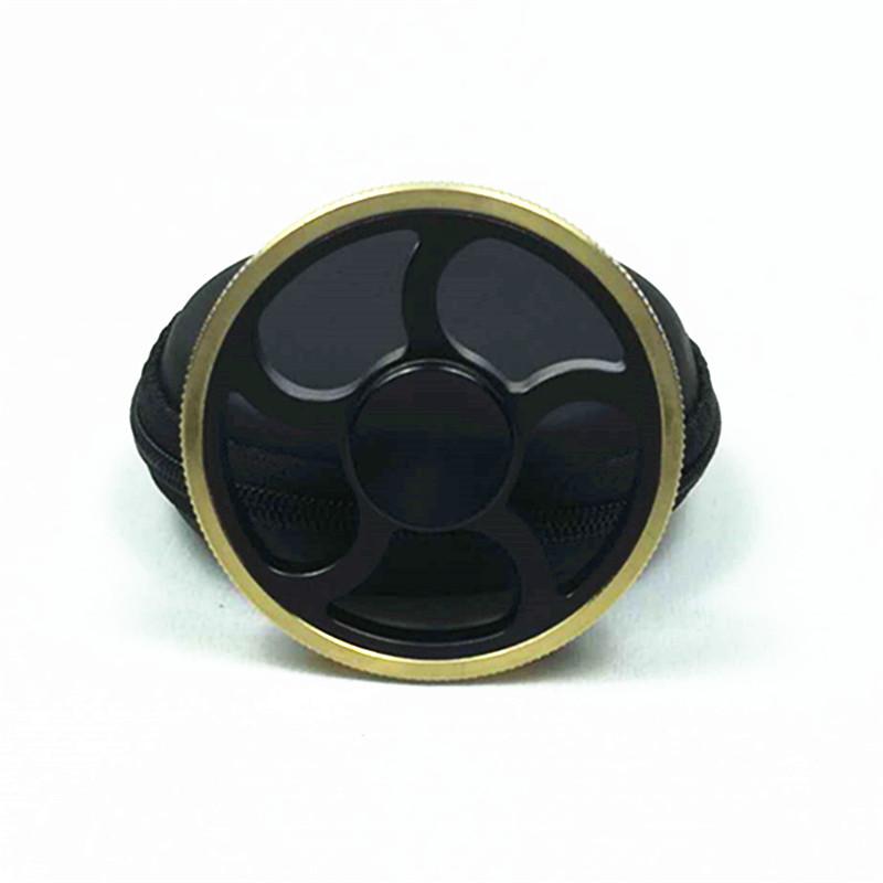 

EDC Tire Hub Fidget Spinner Roller Spinning Top Tip Gyro Metal Relieve Stress Relief Toy Antistresse Decompression for Children чёрный