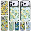 Mediterranean Lemon Soft Shockproof Phone Case for iPhone 17 Air 16e 15 11 12 14 13 Pro Max Cover Coque