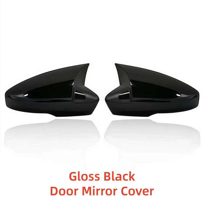 Накладка на зеркало заднего вида для Skoda New Octavia 2014 2015 2016 2017 2018     Защитная от царапин накладка на кузов Автомобильное украшение Gloss Black