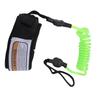 Surfboard Leash 4ft 5.5mm TPU Nylon 2 Headed Surfing Strap for Shortboards  boards Skimboards