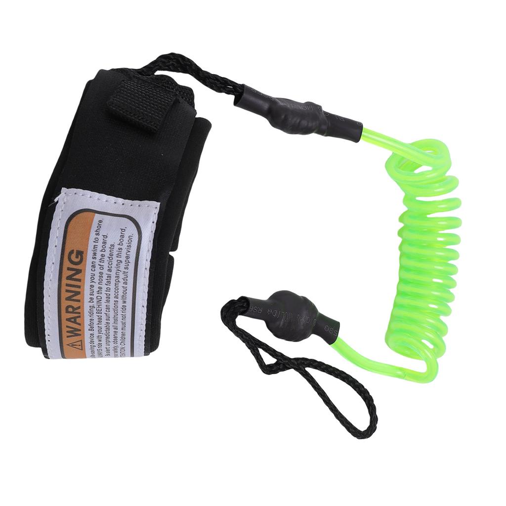 Surfboard Leash 4ft 5.5mm TPU Nylon 2 Headed Surfing Strap for Shortboards boards Skimboards