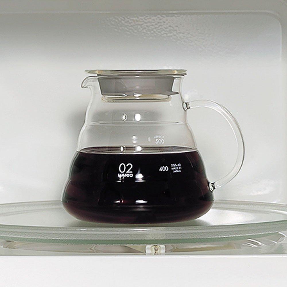 Hario V60 Range Server Coffee Drip 600ml Clear XGS-60TB
