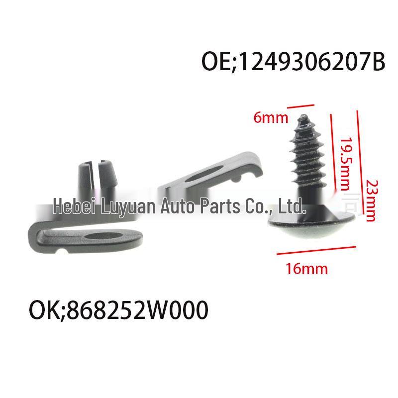 Modern Kia Mudguard Liner Screw Bolt for Elantra, Tucson, Veracruz, Santa Fe (868252W000) Mudguard Liner Screw 1249306207B