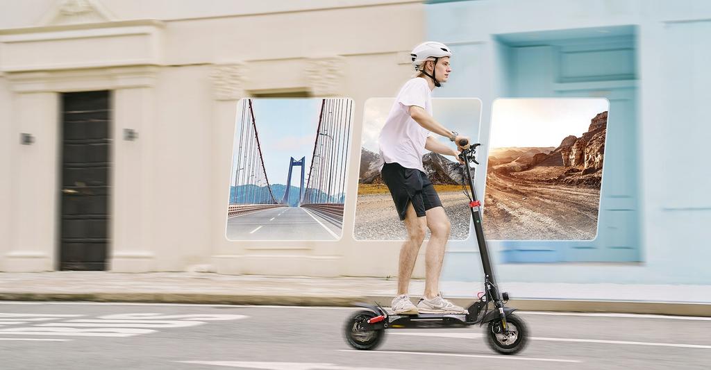 Electric Scooter Up To 120kg! iScooter iX3-DZ Electric Scooter, 30-40km, 800W, Foldable