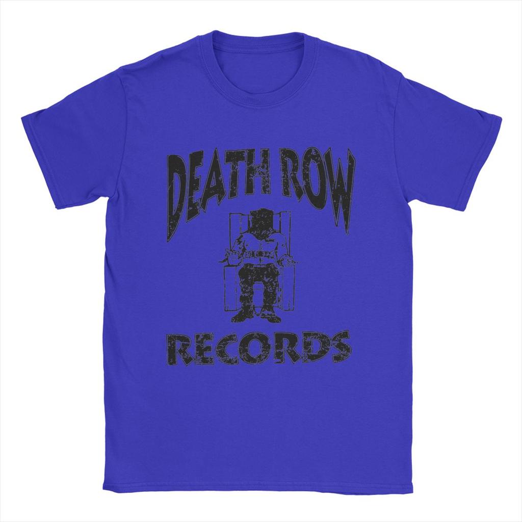 Death Row Records T-Shirt für Herren Mode 100% Baumwolle T-Shirts Rundhals Kurzarm T-Shirt Neue Ankunft Kleidung