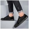 Men's Shoes and Sports Shoes Wide Toe Barefoot Casual Plus Size Wide Last Fashionable Canvas Black Flat Bottomed Board Shoes