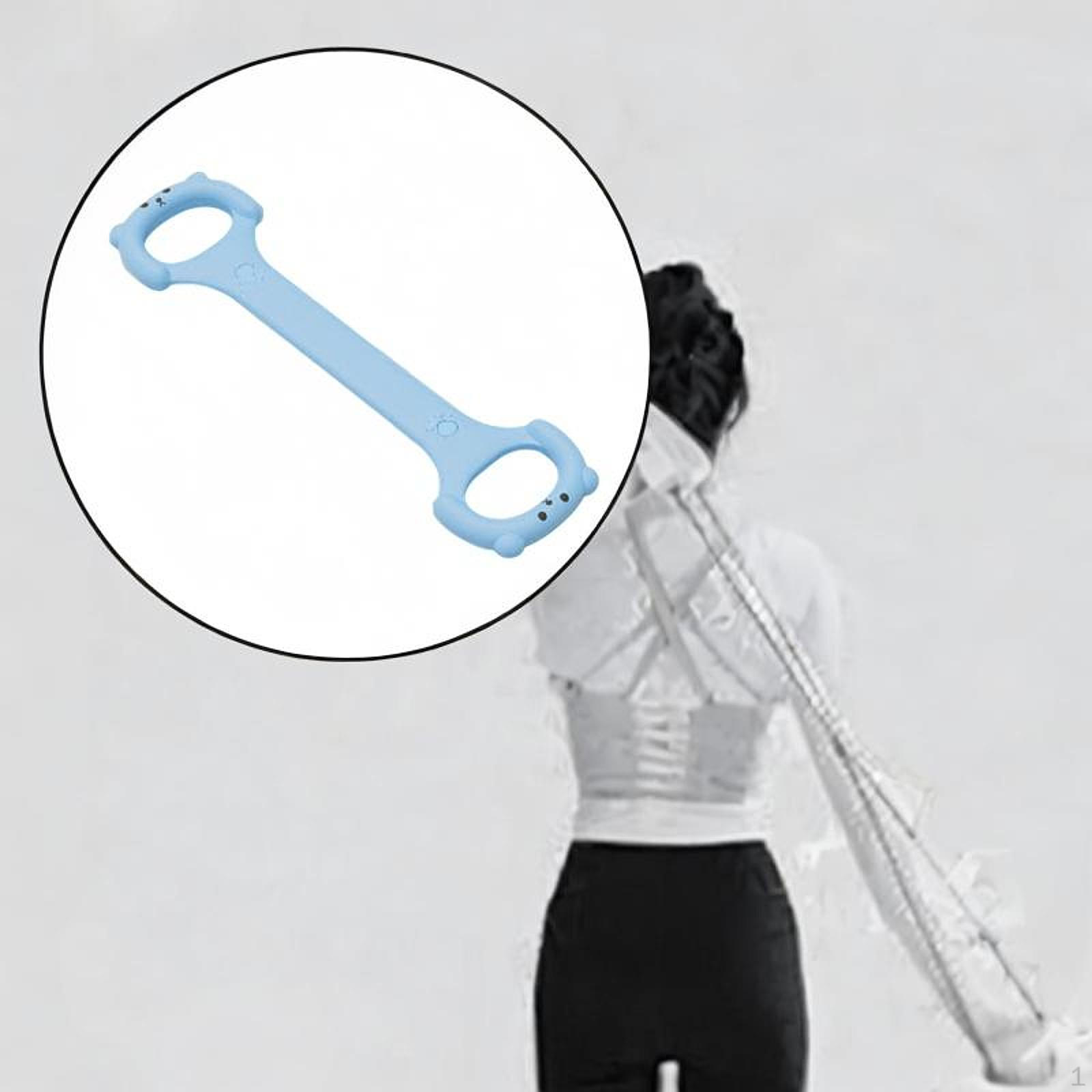 

Рисунок 8 Фитнес-эспандер Упражнение на руки и плечи Тренировка мышц Перетягивание каната Премиум синий