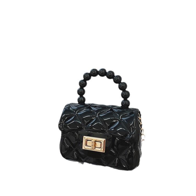 Super Fuoco Borsa Trasparente in Gelatina Portatile Mini Borsa Piccola per Bambini Ragazza Celebrità di Internet Carina Piccola Borsa a Tracolla