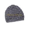 49MD Simple Hollowout Skull Hat Crochet Hair Net Hat For Women Teens Knit Turban Hat