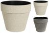Round Plastic Flower Pot 22 Cm