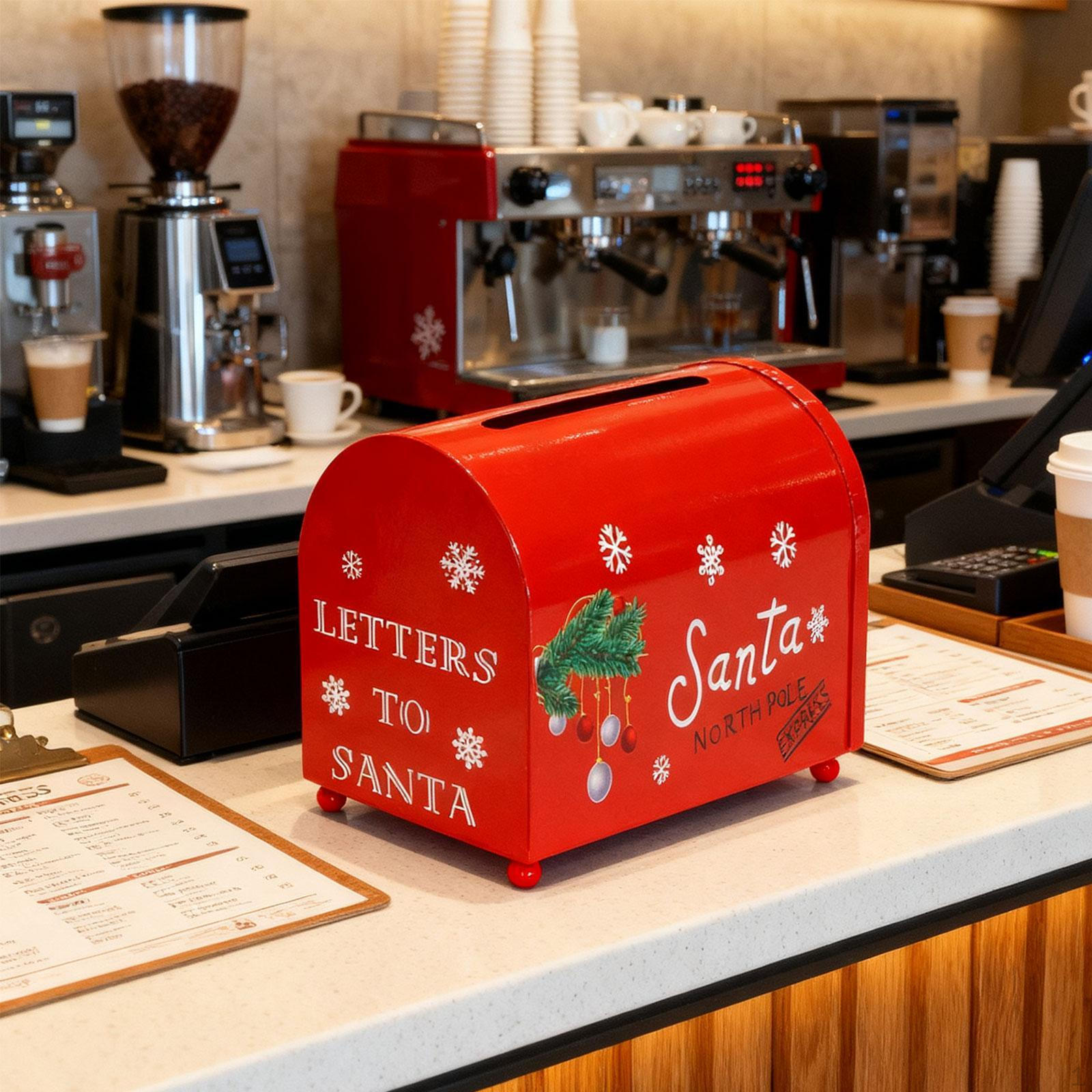 Рождественская доставка Почтовый ящик Экспресс-почтовый ящик Рождественский почтовый ящик для писем, для крыльца Свадьба