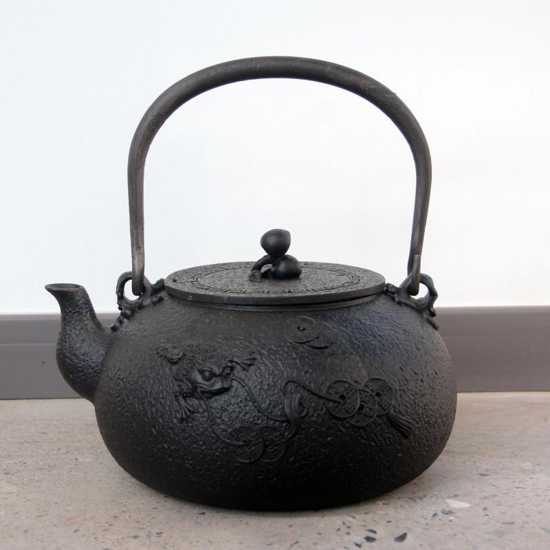 Chashen 5000ml Uncoated Cast Iron Prosperity Kettle
