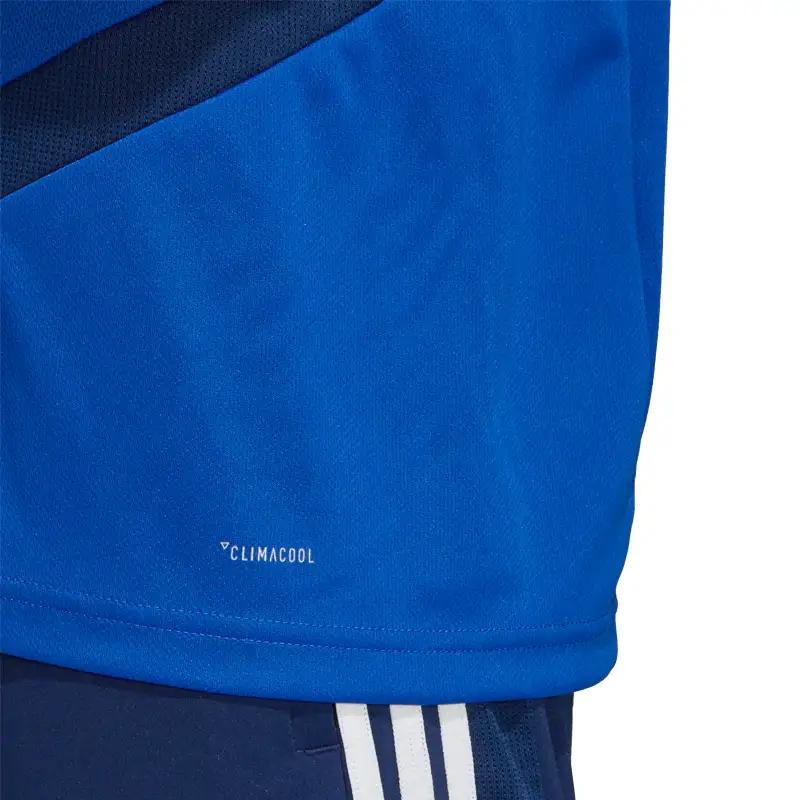 Adidas Tiro 19 Logo Pullover Comfortable Short Sleeve T-Shirt Men Tops Blue DT5285