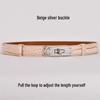 Versatile 2026 Leather Womens Belt For Denim Jeans Korean Fashion Style
