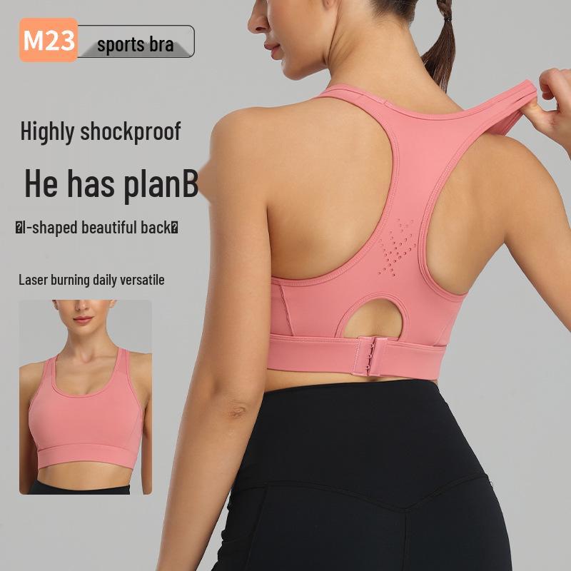 Xin Yu Shockproof Sports Bra for Women - Minimizes Large Bust Appearance, Perfect for Running, Yoga, and Fitness