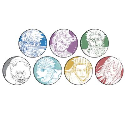 Mappa Jujutsu Kaisen the Movie 0 01 Velvet Tin Badge Box of 7